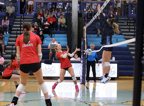 Centennial vs Blaine Girls Varsity Volleyball 87