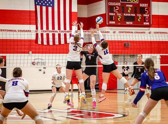 2861 Centennial vs Cambridge-Isanti Girls Varsity Volleyball
