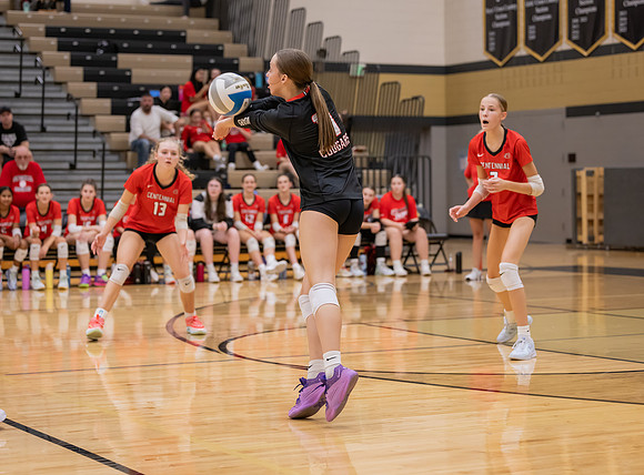 Centennial vs Andover Girls Varsity Volleyball 107