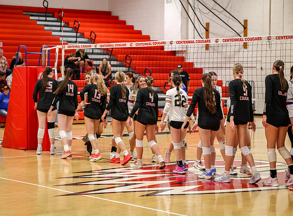 3765 Centennial vs Cambridge-Isanti Girls Varsity Volleyball