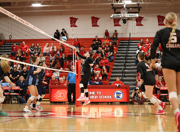 Centennial vs Blaine Girls Varsity Volleyball 232