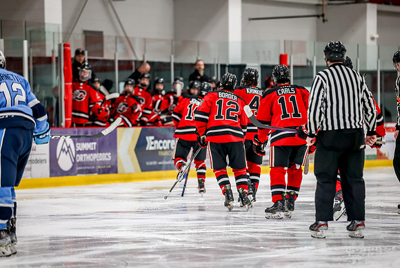 Centennial vs Blaine Varsity Hockey 98