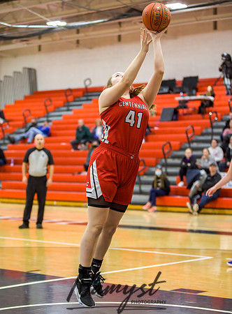 Centennial vs Spring Lake Park Girls Varsity Basketball 080