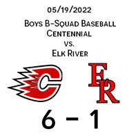 2022 05 19 Centennial vs Elk River B-Squad