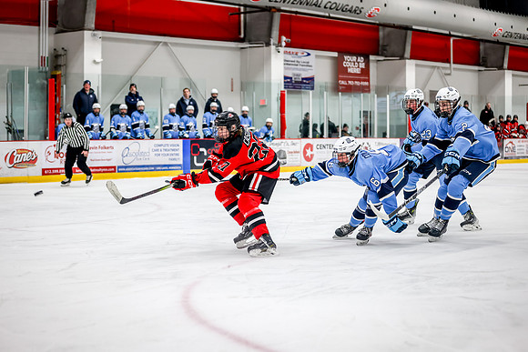 Centennial vs Blaine JV Hockey 76