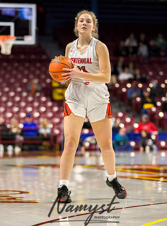 Centennial vs STMA Girls Basketball - State Tournament 232