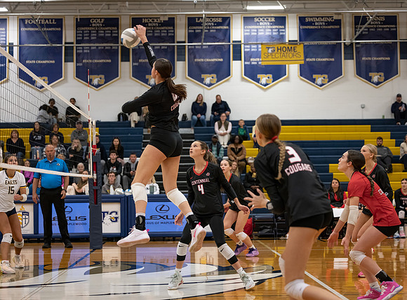 Centennial vs Totino-Grace Girls Varsity Volleyball 63