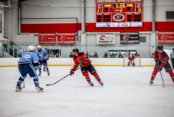 Centennial vs Blaine Varsity Hockey 57