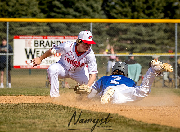 Centennial vs Rogers Varsity Baseball 073