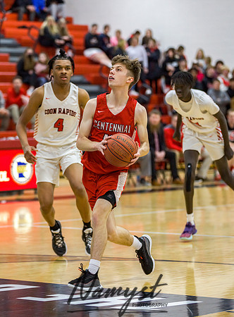Centennial vs Coon Rapids Boys Varsity Basketball 014