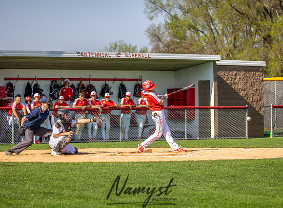 Centennial vs Andover B-Squad Baseball 292
