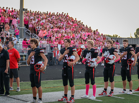 Centennial vs Maple Gove Varsity Football 93