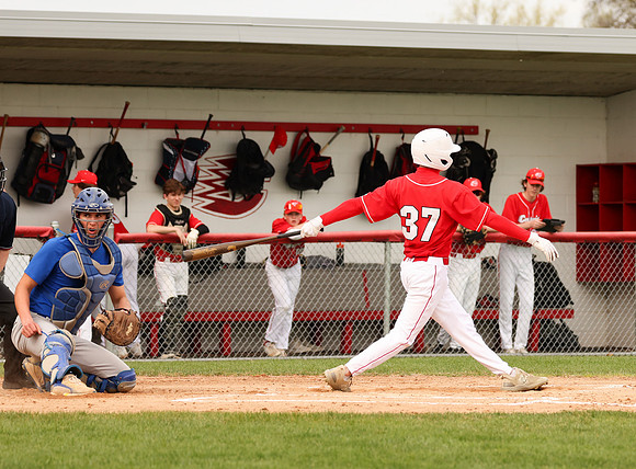 Centennial vs Spring Lake Park Baseball_595