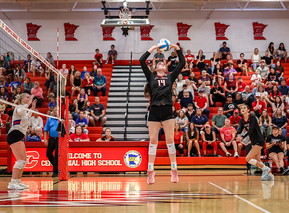 2453 Centennial vs Cambridge-Isanti Girls Varsity Volleyball