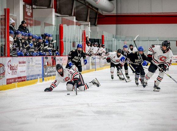 Centennial vs Holy Angels Varsity Hockey 42