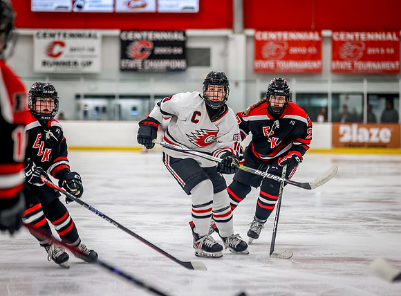 Centennial vs Elk River Varsity Hockey 92