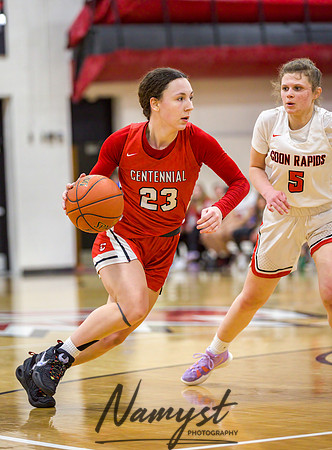 Centennial vs Coon Rapids Girls Varsity Basketball 129