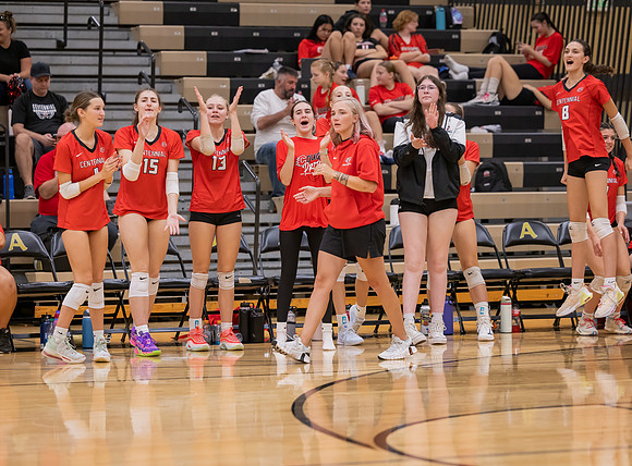 Centennial vs Andover Girls Varsity Volleyball 153