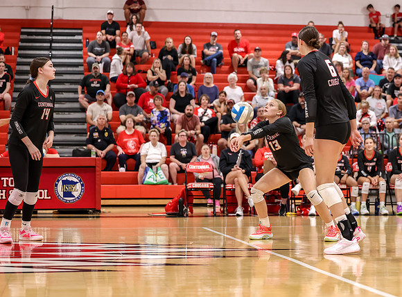 Centennial vs Coon Rapids Girls Varsity Volleyball 38
