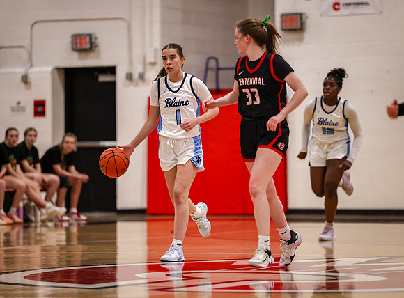 Centennial vs Blaine Girls Varsity Basketball 174