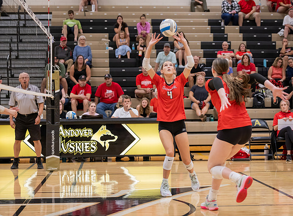 Centennial vs Andover Girls Varsity Volleyball 32