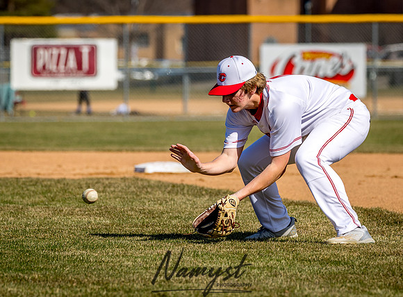 Centennial vs Rogers Varsity Baseball 033