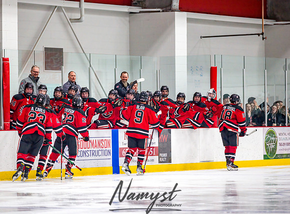 Centennial vs Blaine Varsity Hockey 495