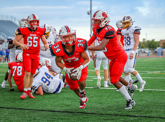 Centennial vs STMA JV Football 42