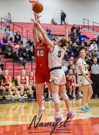 Centennial vs Andover Girls Varsity Basketball 153