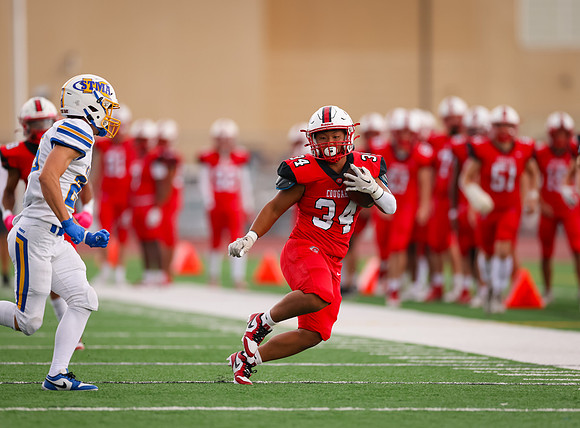 Centennial vs STMA JV Football 152