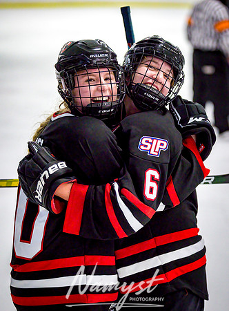 Centennial-Spring Lake Park vs Rogers Girls Varsity Hockey 503