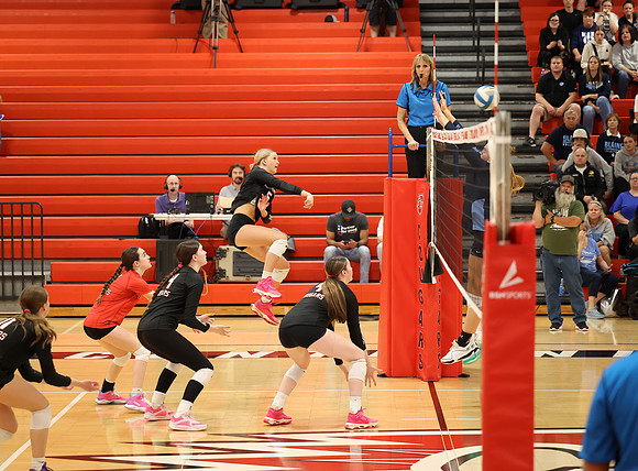 Centennial vs Blaine Girls Varsity Volleyball 169