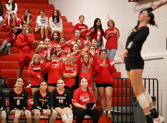 Centennial vs Blaine Girls Varsity Volleyball 264