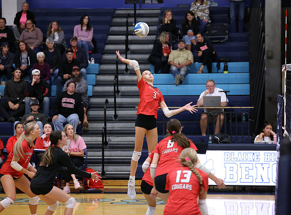 Centennial vs Blaine Girls Varsity Volleyball 182