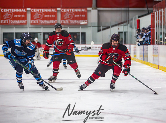 Centennial vs Blaine JV Hockey 135