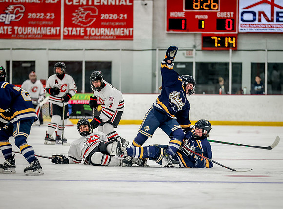Centennial vs Rosemount Varsity Hockey 150