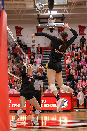 Centennial vs Champlin Park Girls Varsity Volleyball 30