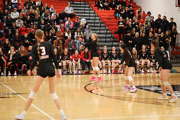 Centennial vs Coon Rapids Girls Varsity Volleyball 121