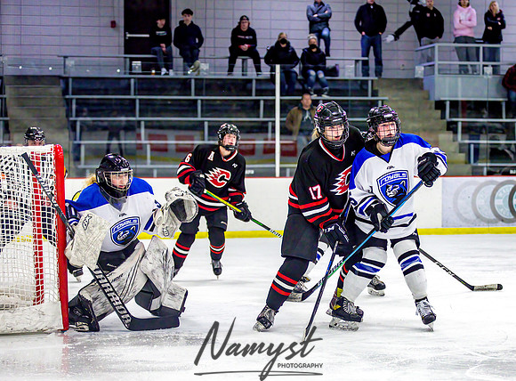Centennial-Spring Lake Park vs Rogers Girls Varsity Hockey 322