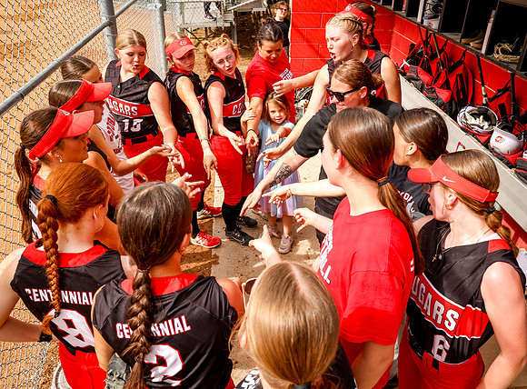 9 Centennial vs Forest Lake JV Softball