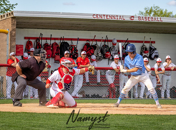 Centennial vs Blaine Varsity Baseball 244