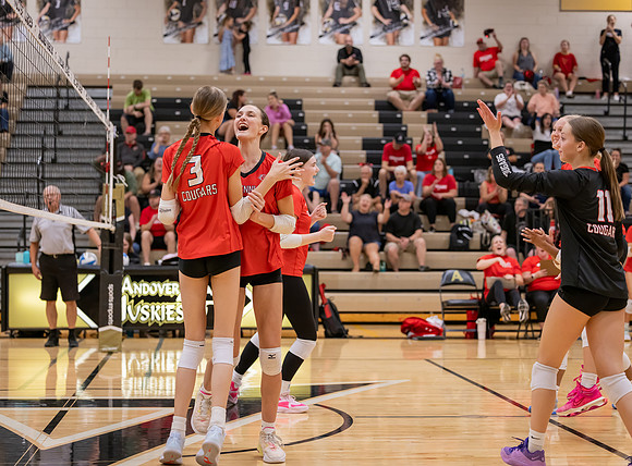 Centennial vs Andover Girls Varsity Volleyball 183