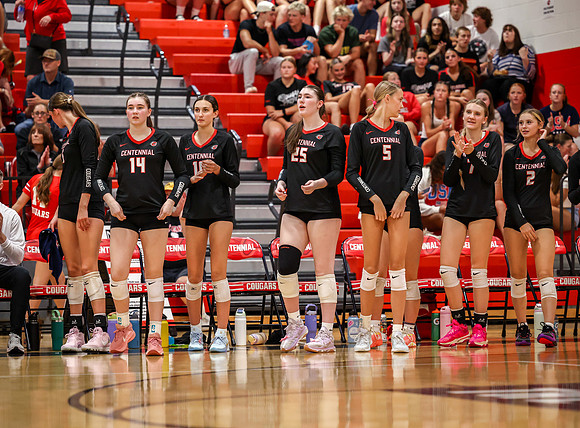 3052 Centennial vs Cambridge-Isanti Girls Varsity Volleyball