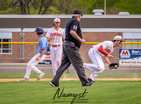 Centennial vs Blaine Varsity Baseball 290
