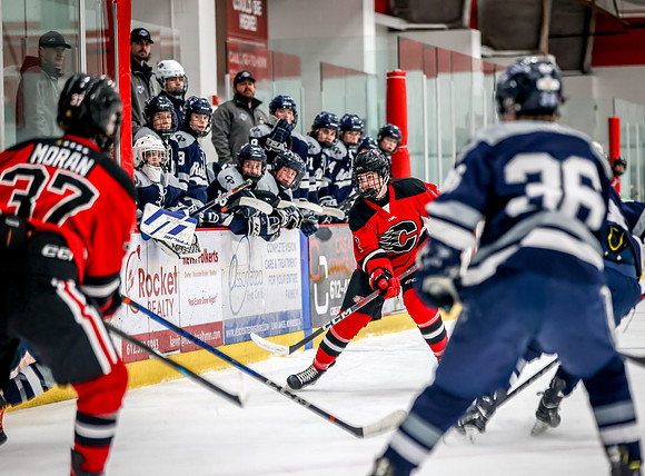 Chisago vs Rogers JV Hockey 88