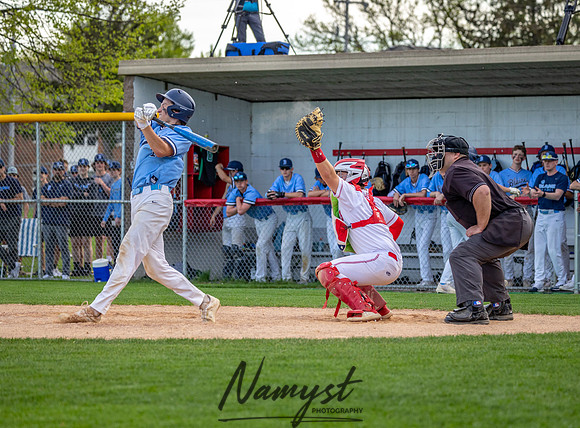 Centennial vs Blaine Varsity Baseball 375