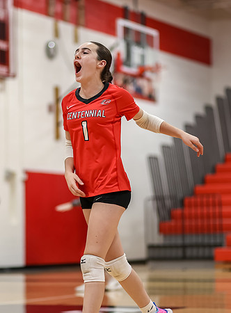Centennial vs Coon Rapids Girls Varsity Volleyball 102