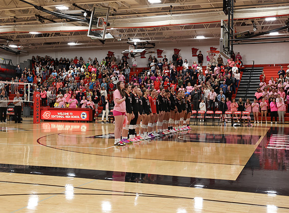 Centennial vs Champlin Park Girls Varsity Volleyball 17