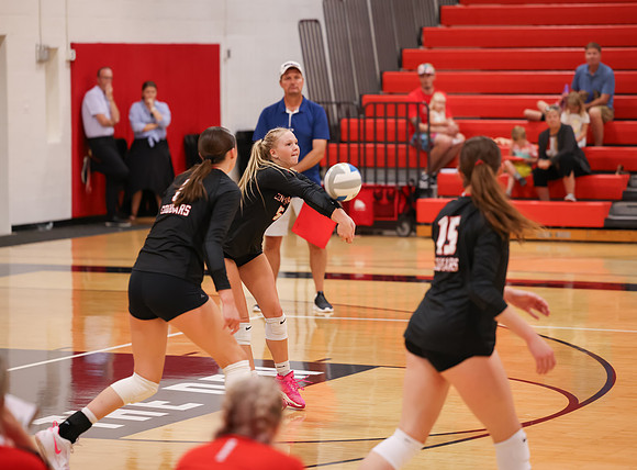 Centennial vs Osseo Girls Varsity Volleyball 80