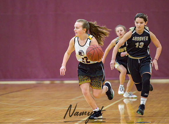 Forest Lake Girls 7 Maroon Basketball 018